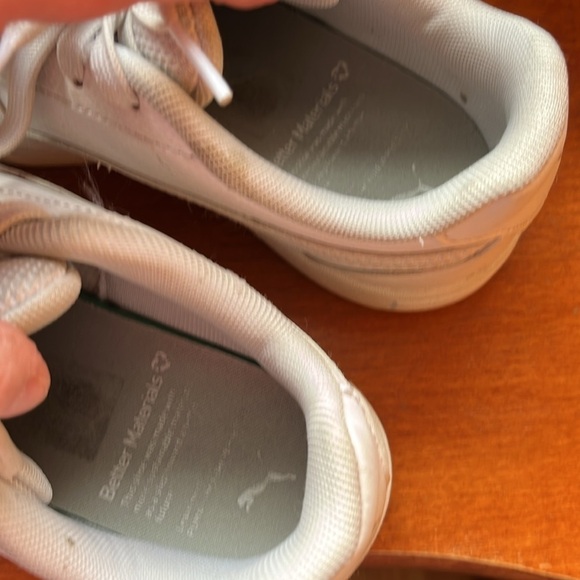 PUMA Children's Caven Jr White Sneaker Size 2C - Picture 10 of 12